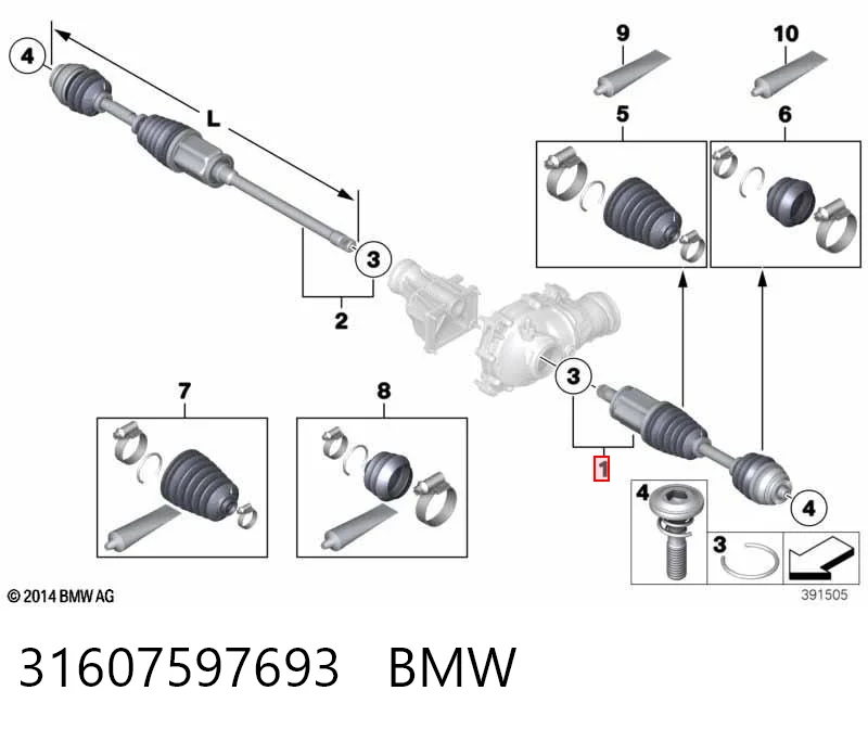 BMW 3 Sol aks Türkiye fiyatı