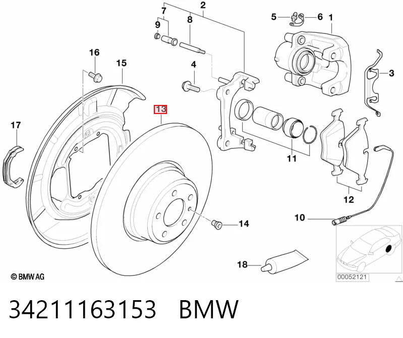 34211163153 BMW