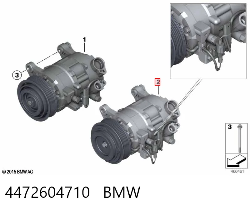 BMW 3 Klima kompresörü Türkiye fiyatı