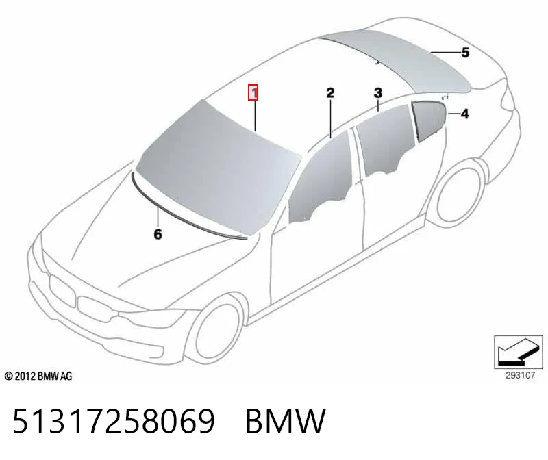 BMW 3  (2011 - 2018) Ön cam fiyatı