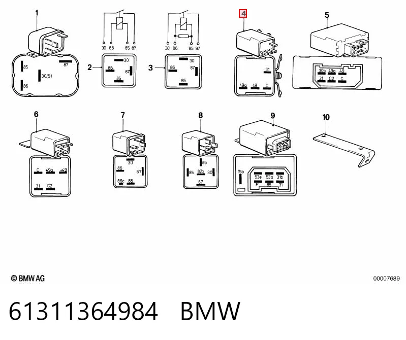 61311364984 BMW