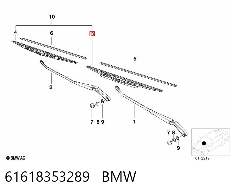 61618353289 BMW
