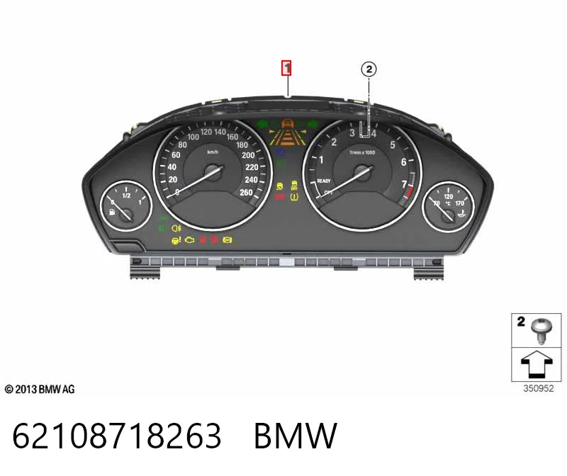 BMW 3  (2011 - 2018) Gösterge paneli fiyatı