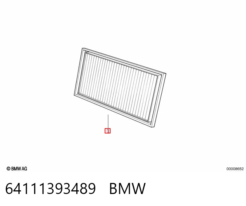 64111393489 BMW