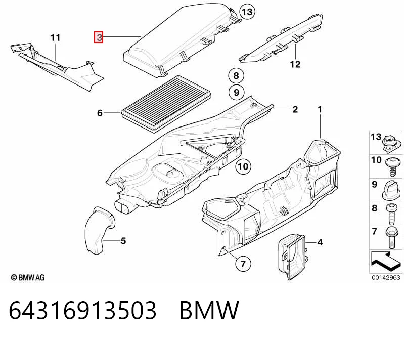 64316913503 BMW