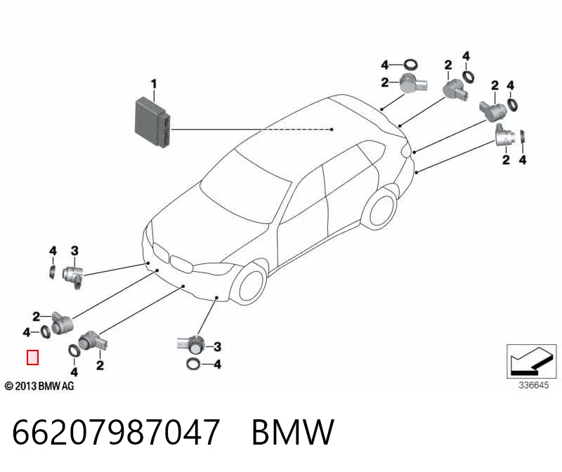 Jetta VI Arka park sensörü
