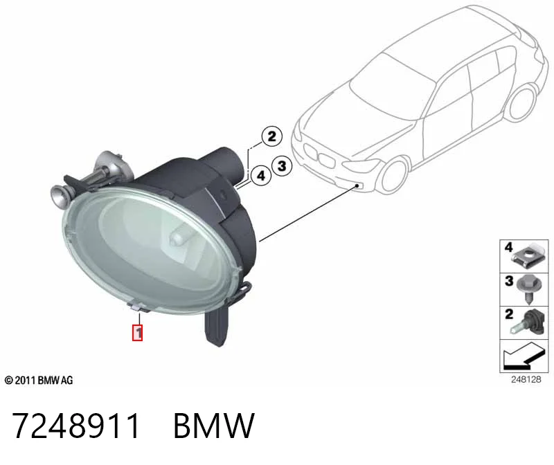 BMW 3  Sol sis farı fiyatı